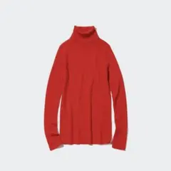 UNIQLO メリノリブタートルネックセーター