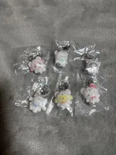 ふわふわスノー めじるしアクセサリー サンリオ コンプリートセット