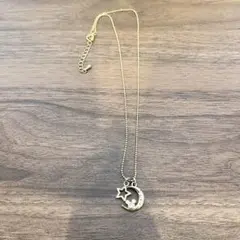 ネックレス　ディズニー　星と月