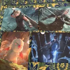 FFキャラクタークリアファイル4種類