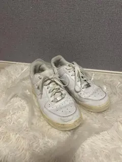 NIKE AIR FORCE 1 ホワイト スニーカー24.0㎝