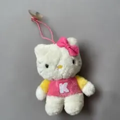 【平成 当時物】サンリオ ハローキティ ぬいぐるみ マスコット