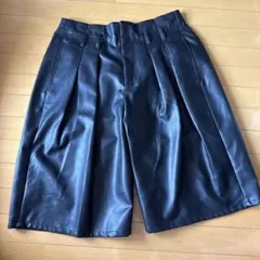 メンズ　ハーフパンツ　L ブラック
