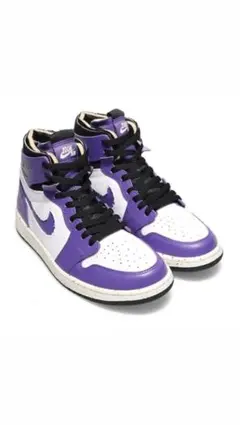 Nike Air Jordan 1 Zoomパープル/ホワイト　値下げ可！