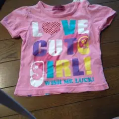 CORN HOUSE ピンク Tシャツ 80