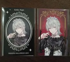 にじさんじ Gothic Night 弦月藤士郎　フォト風カード チェキ