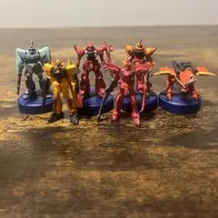 機動戦士ガンダム　SEED 　PEPSI　ボトルキャップ　ミニフィギア　6体