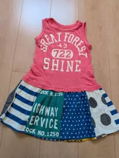 F.O KIDS JANK STORE ノースリーブワンピース 110　美品のサムネイル