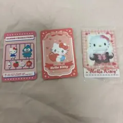 ハローキティ 韓国カード ウエハースカードセット