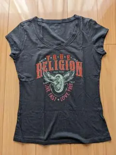 TRUE RELIGION 半袖 Tシャツ ブラック Sサイズのサムネイル
