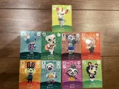 ⭐︎あつ森 amiiboカード よしの 他9枚セット⭐︎