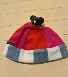 mont-bell キッズ ニット帽 クマ付き