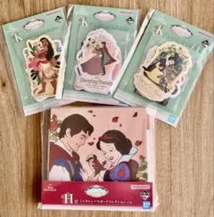 一番くじ ディズニープリンセス H賞 K賞 セット