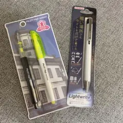zebra ライトライトペン　パイロットハイスクール(蛍光&モーグルエアー)