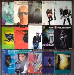 Joe Satriani ジョー・サトリアーニ 楽譜 スコア 15冊 まとめ売り 楽譜 15冊セット JOE SATRIANI スコア ジョー・サトリアーニ