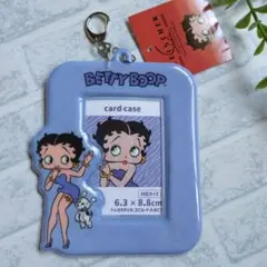 ベティ　Betty Boop　パスケース　カードケース　パープル　目印　【新品】のサムネイル