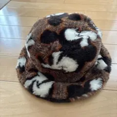 ディズニー ミッキー バケットハット ボア バケハ 57cm 帽子 激レア