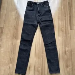 ZARA ダークグレー スキニーデニム　EUR34