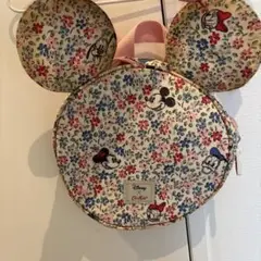 Disney ミッキー ミニー 花柄リュック