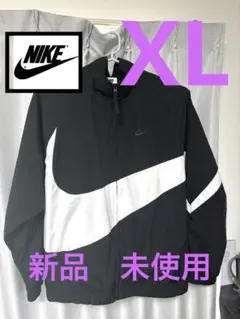 【定価16170円】NIKE ビッグスウッシュ ウーブンジャケット 黒 XL
