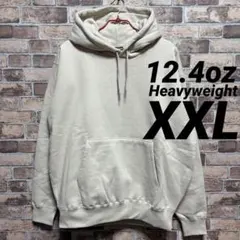 12.4oz ヘビーウェイトパーカー　無地　XXL　サンド