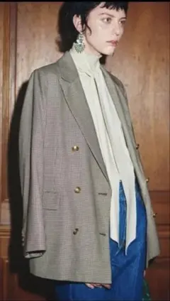 2025年最新】milaowen 2サイズ金釦ダブルブレザーの人気アイテム