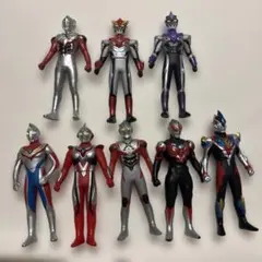 ウルトラマン ソフビ フィギュア 8体セット①のサムネイル