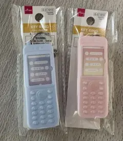 DAISO ダイソー キーホルダー 携帯電話 2個セットのサムネイル