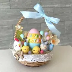 どんぐりアート　ハッピーイースター