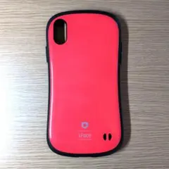 iFace iPhoneXR用　赤 ソフトケース