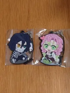 鬼滅の刃 ぺたん娘 トレーディング ラバーストラップ 柱 ver. おばみつ