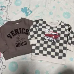 裏起毛トレーナーセット　90