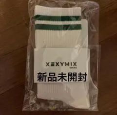 xexymix XE1102H 滑り止め付き クルーソックス　ピラティスソックス
