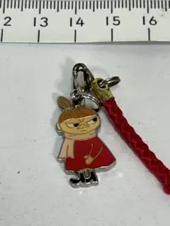 リトルミイ ストラップ キーホルダー ムーミン レッド キャラクターグッズ