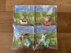 新品未開封　シルバニアファミリー 赤ちゃん&手押しぐるまセット　4個