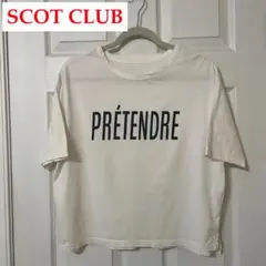 SCOT CLUB★ロゴTシャツ ホワイトのサムネイル