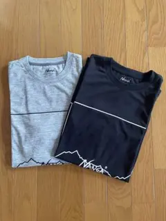 Nanga ナンガ　DRY MIX FRAME LOGO TEE 2点セット