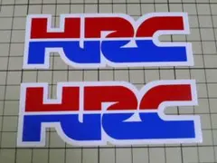 HRC ステッカー 2枚/111×40mm ホンダ レーシング 6