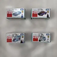 トミカ ディズニーモーターズ アナと雪の女王2☆4台セット