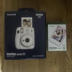 チェキ　instax mini11 本体　フィルム　セット