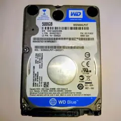 WD5000LPVT 500GB 内蔵型ハードディスクドライブ
