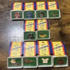 タケミ　セ・パ12球団野球バッチ　10個セット