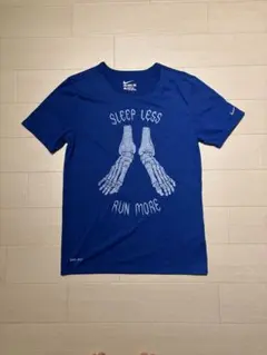 Nike DRI-FIT 青 Tシャツ