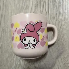 My Melody マグカップ ピンク 陶器