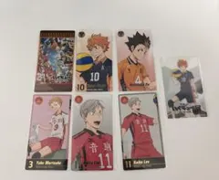 ハイキュー!! ゴミ捨て場の決戦展 チケット風カード+入場特典