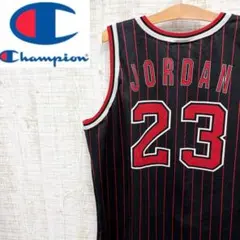 KP55《USA製》チャンピオン　ゲームシャツ　シカゴブルズ　マイケルジョーダン