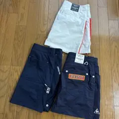 値下げ◾️3枚まとめ売り　ルコックス　adidas ゴルフアンダー付きスカート