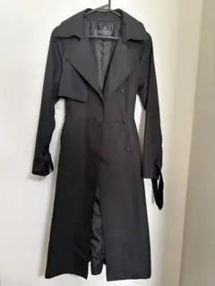 m*i様 ブラック トレンチコート