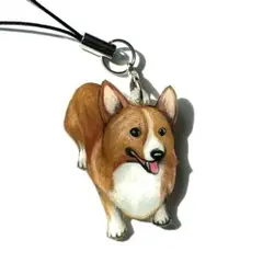 コーギー　★ 愛犬　／　ハンドメイド　オリジナルキーホルダー