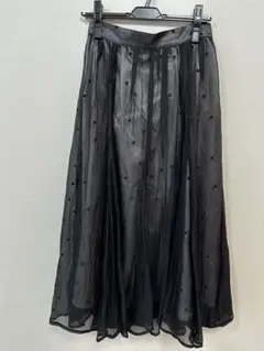 ジャスグリッティー　シアードットスカート